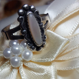 SouthWest Shell Mother of Pearl Promise Love Ring